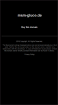 Mobile Screenshot of msm-gluco.de